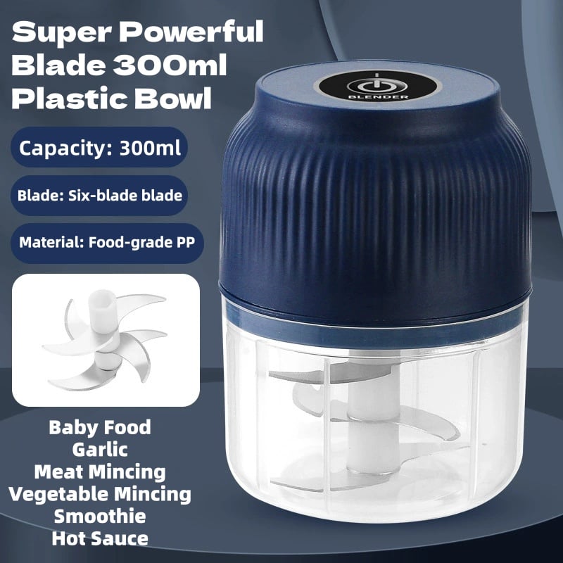 Cordless Multifunctional Mini Electric Garlic Chopper