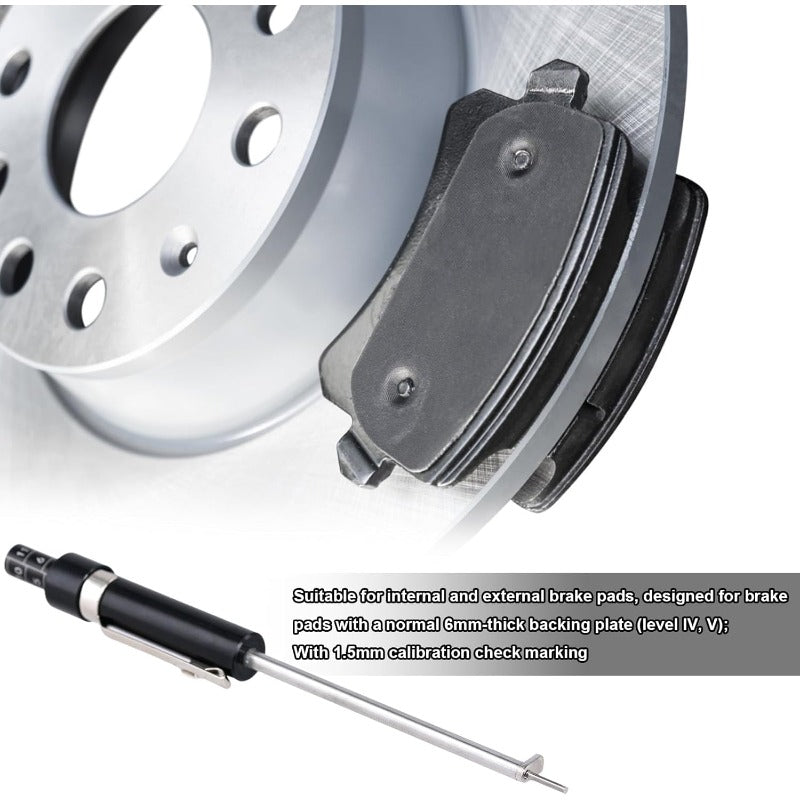 Car Brake Pad Thickness Gauge Measure Tool