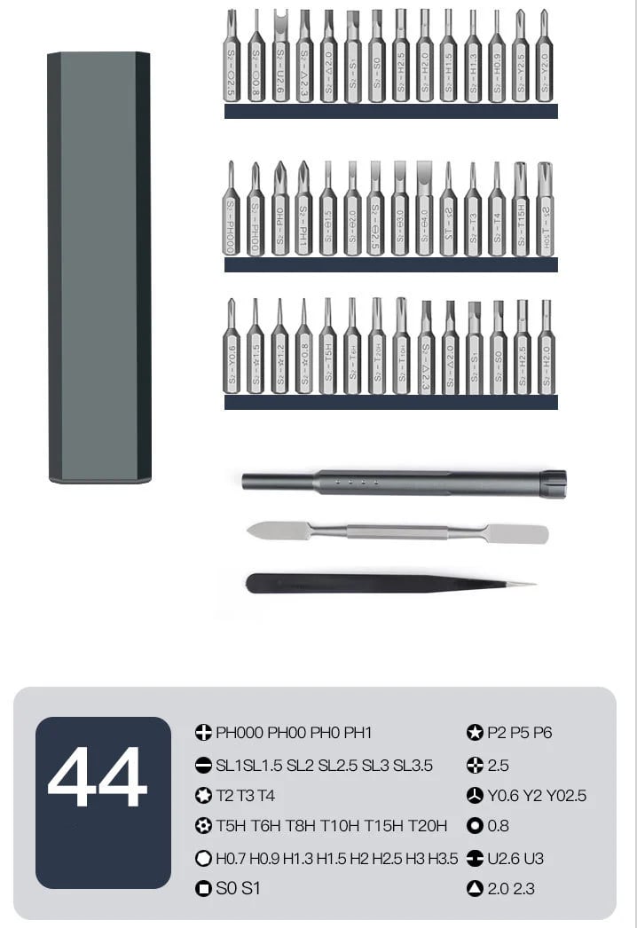 44 in 1 Screwdriver set Manual tools