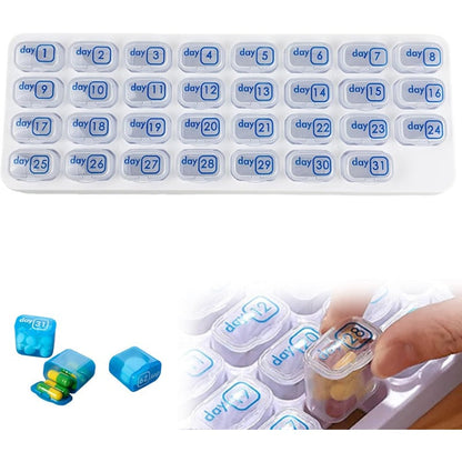 31-Day Pill Organizer Tray