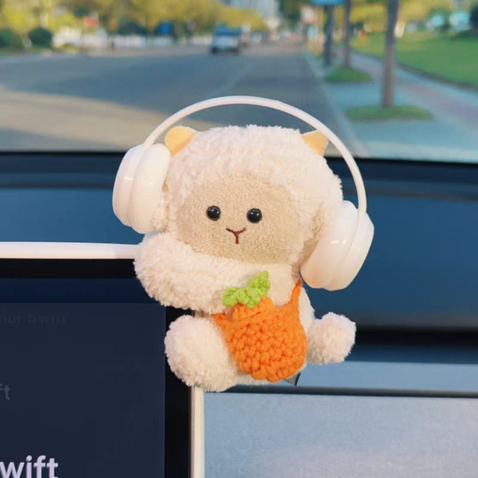 Cute Car Dashboard Plush