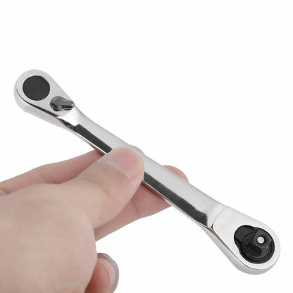 Silver Ratchet Wrench 1/4 Inch