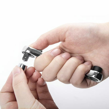 Silver Ratchet Wrench 1/4 Inch