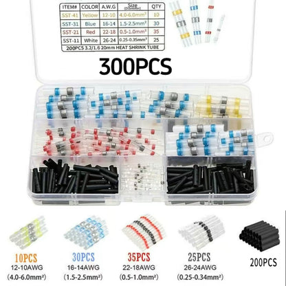 300PCS Solder Seal Wire Connectors