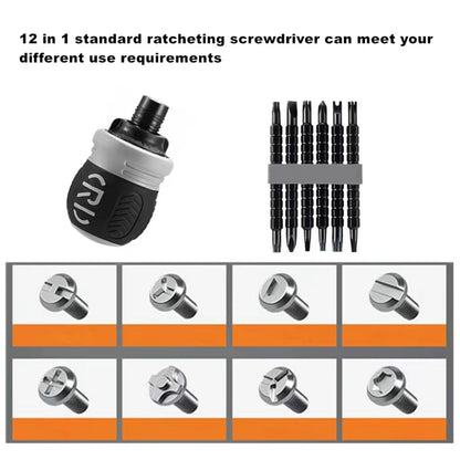 Short Ratchet Screwdriver Set