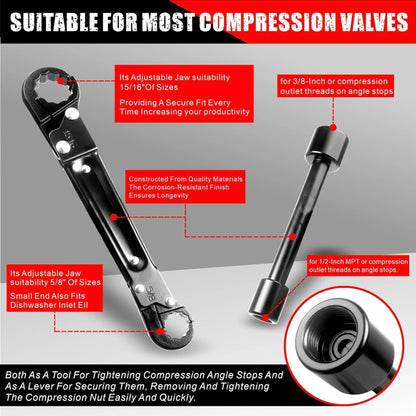 Plumbing Tools Dual Kwik Tite Wrench Kit
