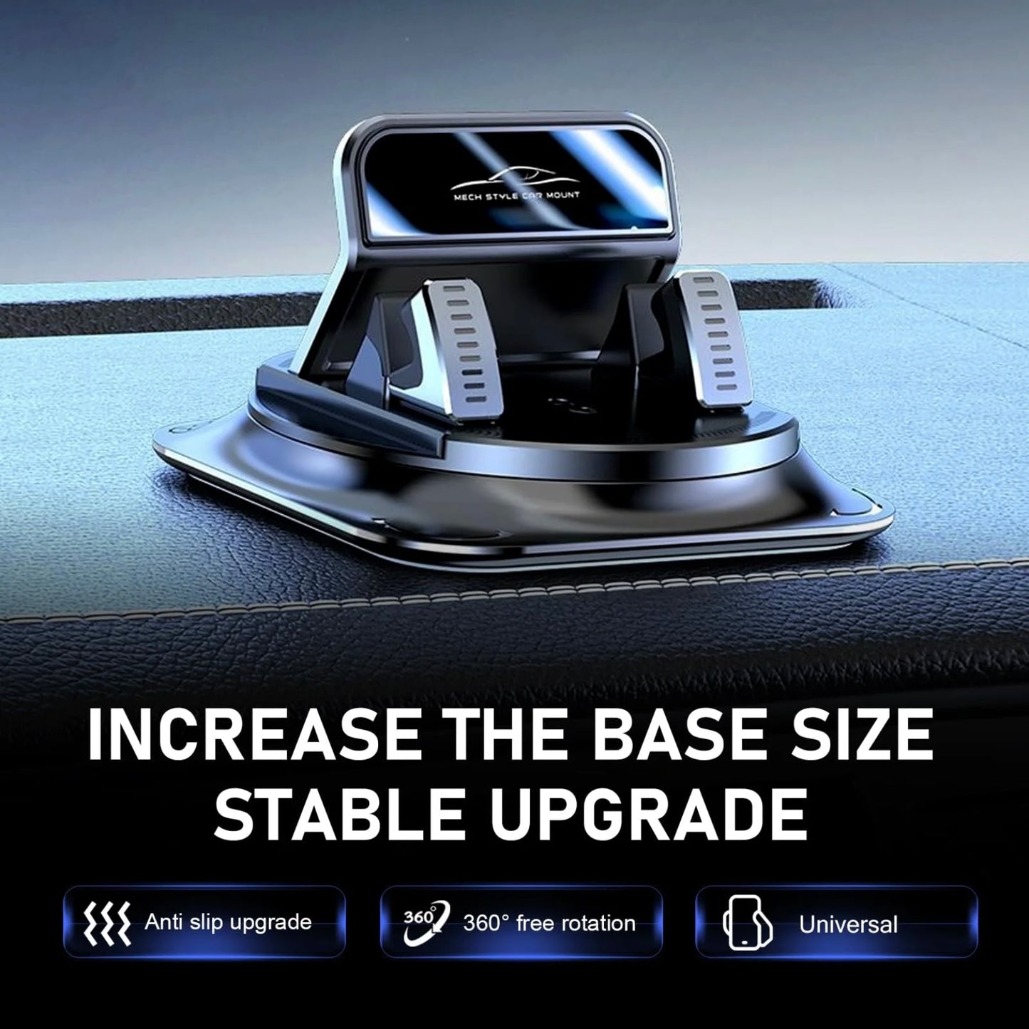 Rotating Dashboard Car Phone Holder