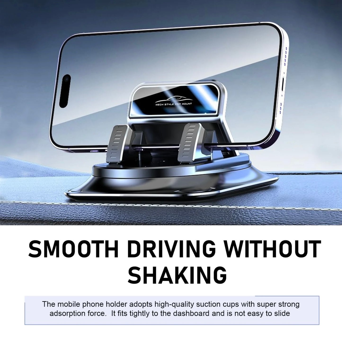 Rotating Dashboard Car Phone Holder