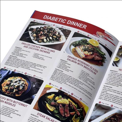 Diabetes-Friendly Meal Planning Charts | Low-GI & Calorie Reference Set