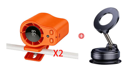 Hands-Free Personal Cooling Fan with LED Display