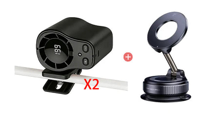 Hands-Free Personal Cooling Fan with LED Display