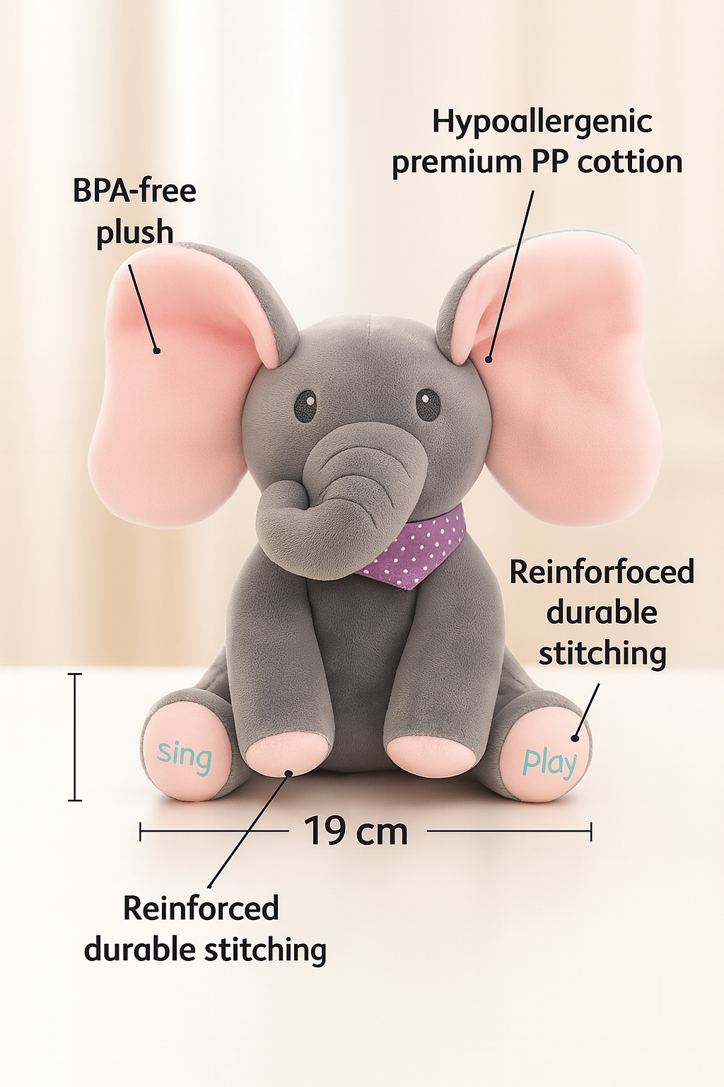 Music Elephant for Babies