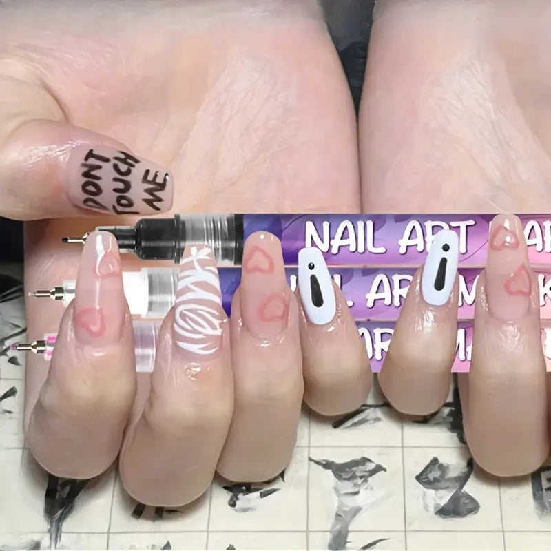 ZUKI Nail Art Pen-sett