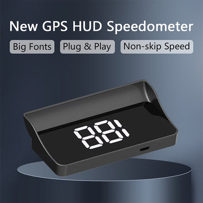 Speedometer with head-up display