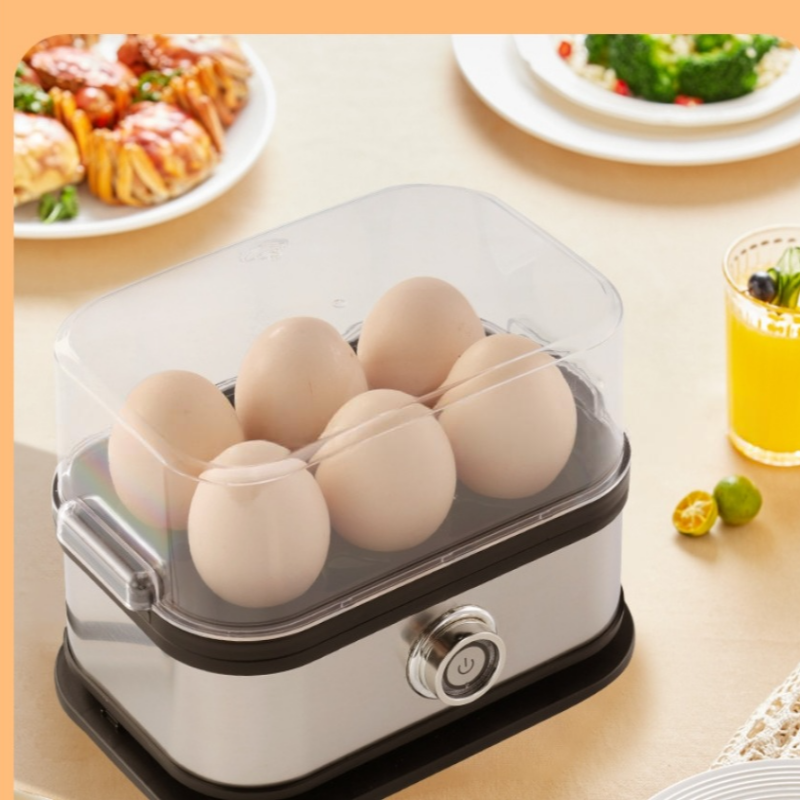 Multifunctional Egg Steamer with Clear Lid