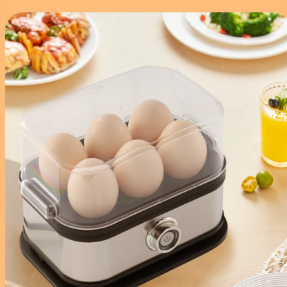 Multifunctional Egg Steamer with Clear Lid