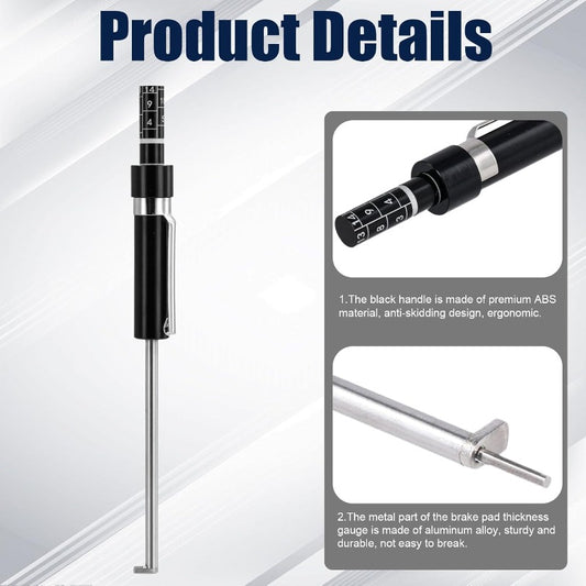 Car Brake Pad Thickness Gauge Measure Tool