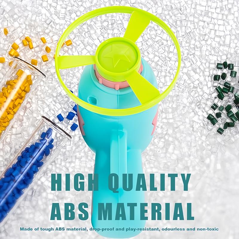 6 Pcs Cat Fetch Toy Set Launcher Gun