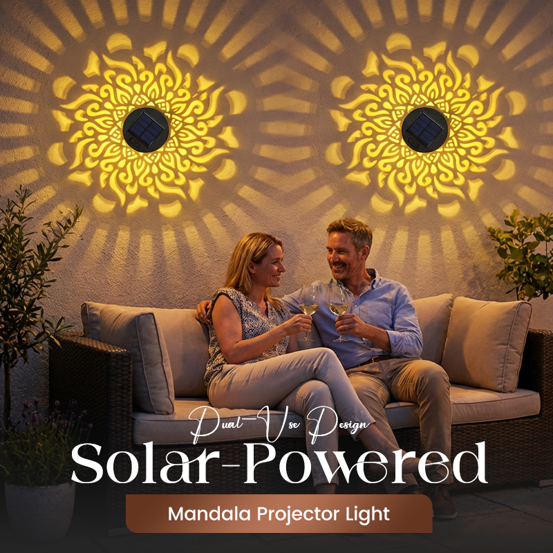Solar Mandala Light for Garden