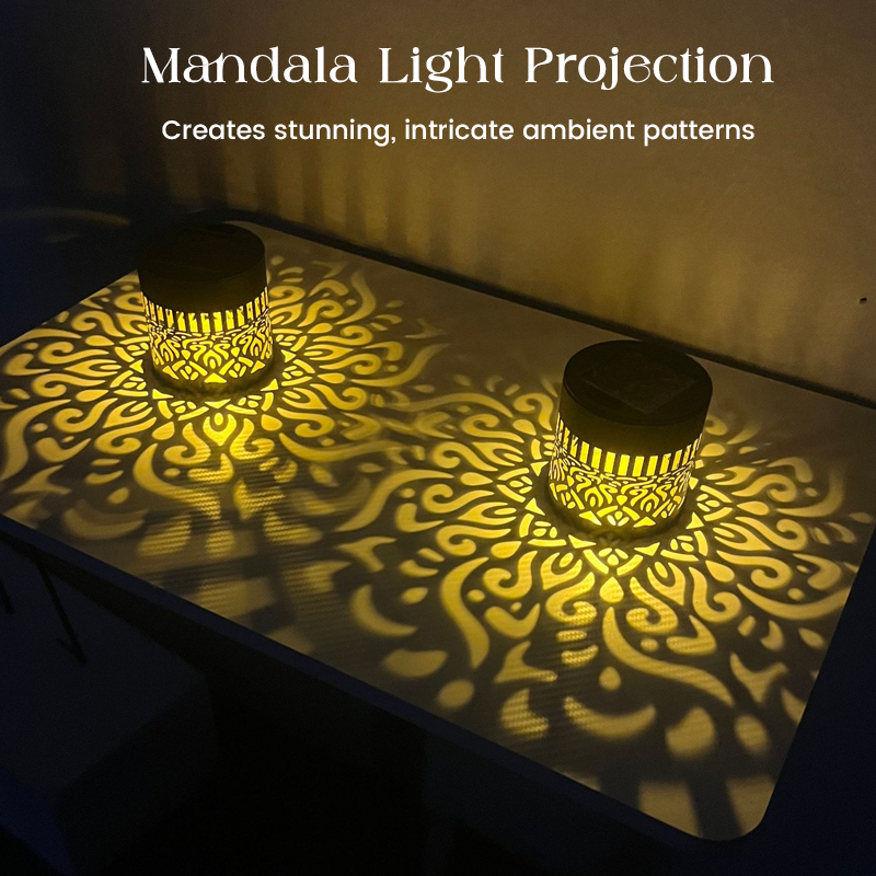 Solar Mandala Light for Garden