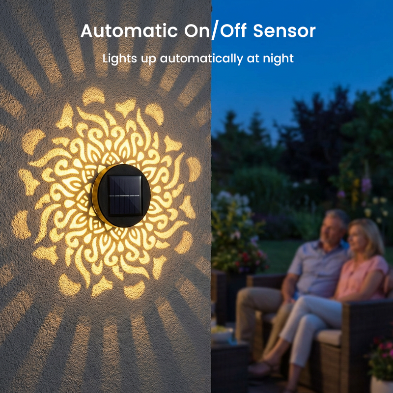 Solar Mandala Light for Garden