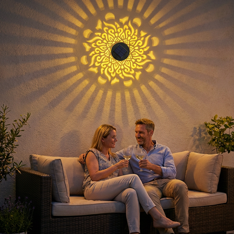 Solar Mandala Light for Garden