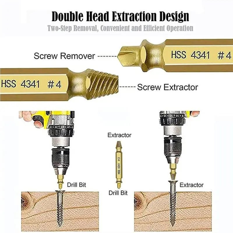 Stripped Broken Screw Remover