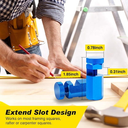 Tall Stair Gauges for Framing Square with Holder and Hook