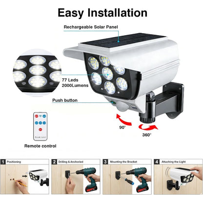 1:1 Fake Security Camera Light