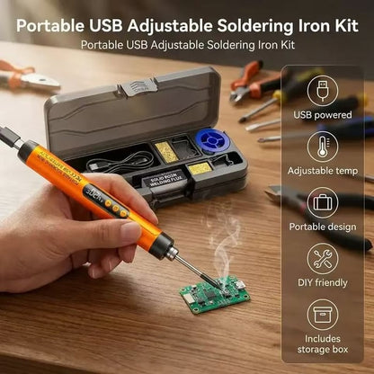 Home DIY Soldering Kit with Storage Box