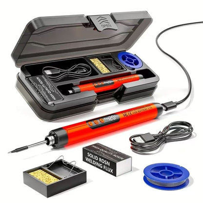 Home DIY Soldering Kit with Storage Box