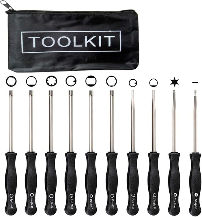 10-Piece Carburetor Adjustment Tool Set