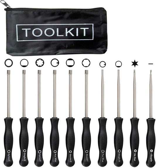 10-Piece Carburetor Adjustment Tool Set