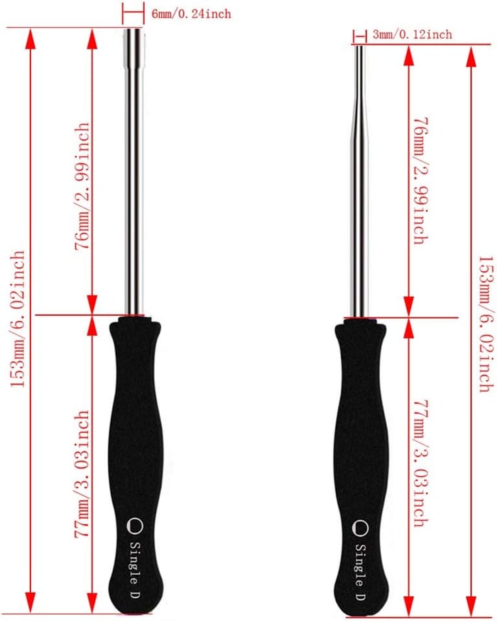 10-Piece Carburetor Adjustment Tool Set