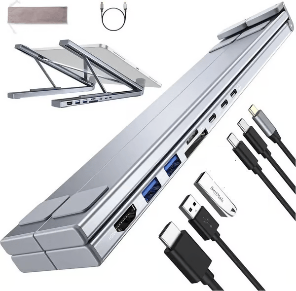 8-in-1 USB-C Laptop Stand,Best Gifts