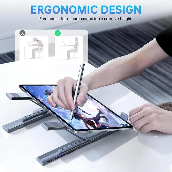 8-in-1 USB-C Laptop Stand,Best Gifts