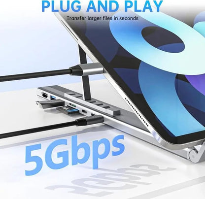 8-in-1 USB-C Laptop Stand,Best Gifts