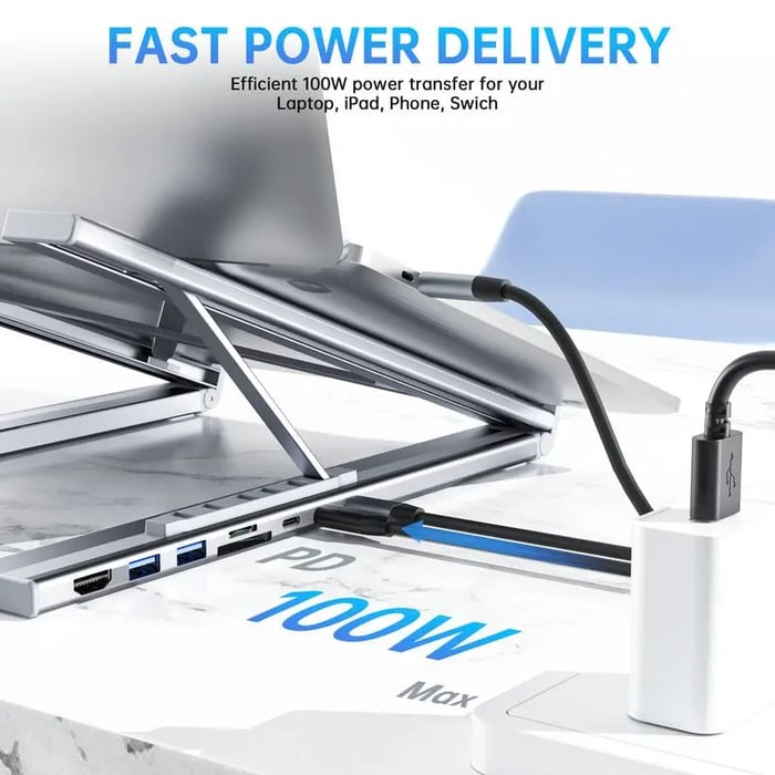 8-in-1 USB-C Laptop Stand,Best Gifts