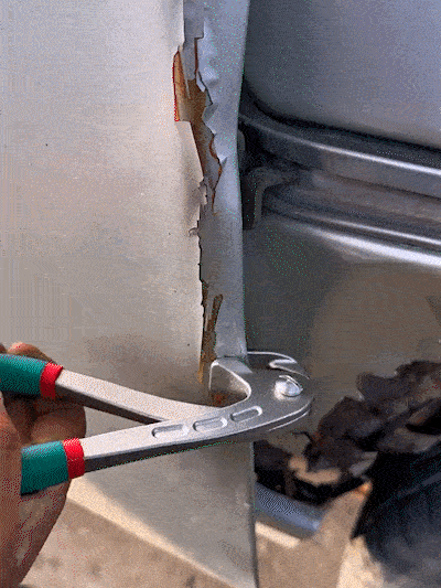 Car Door Fender Panel Crimp Dent Edge Pliers