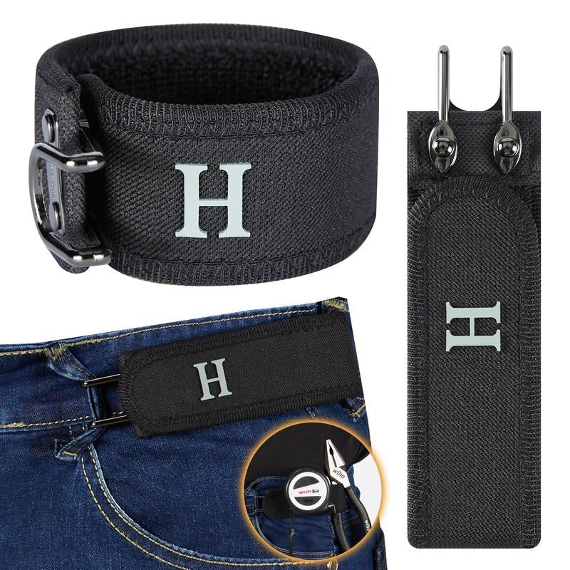 Tactical Metal Hook Elastic Belt