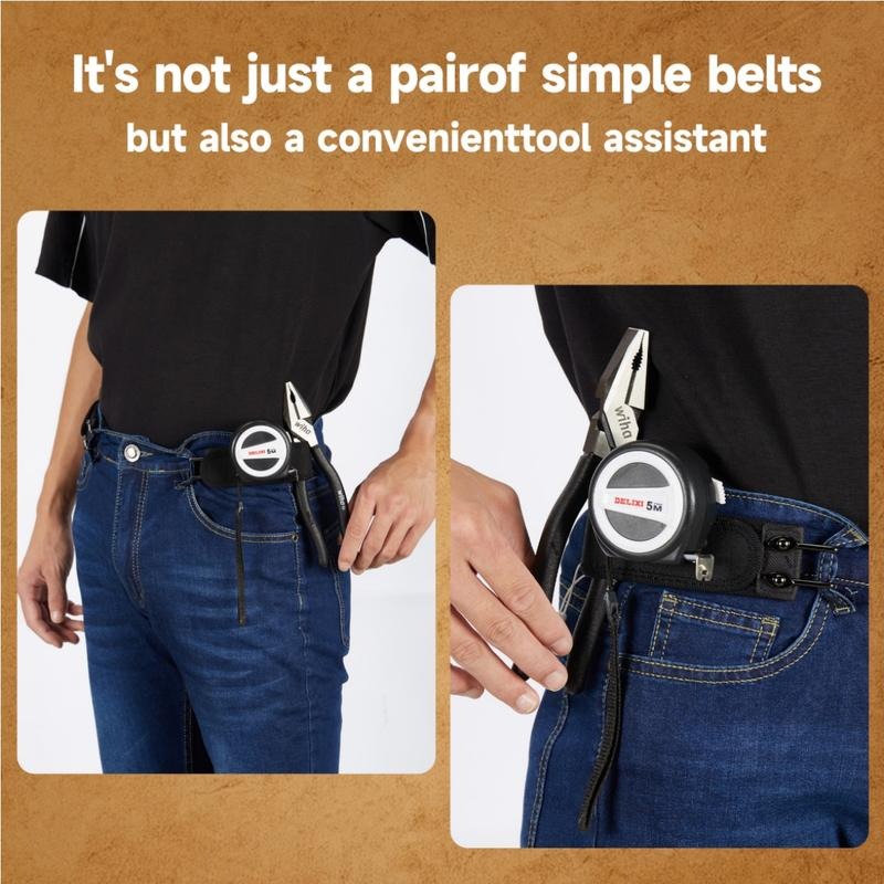 Tactical Metal Hook Elastic Belt