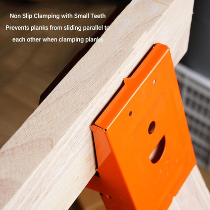🛠️2Pcs Heavy Duty Sawhorse Brackets with Down Clamp