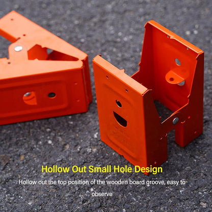 🛠️2Pcs Heavy Duty Sawhorse Brackets with Down Clamp