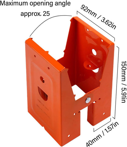 🛠️2Pcs Heavy Duty Sawhorse Brackets with Down Clamp