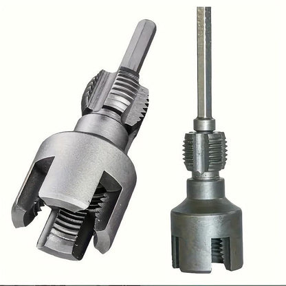 PVC Pipe Threading Tool Kit – Dual Inner/Outer Thread Cutter