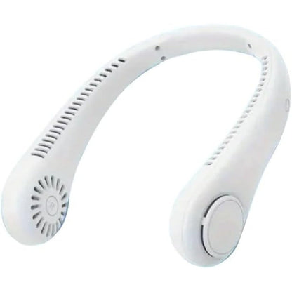 360° Bladeless Wearable Neck Fan – USB-C Rechargeable with 3 Speeds